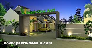 Harga spesifikasi industri gaya gudang geser pintu pegangan tarik. Jasa Desain Pintu Gerbang Perumahan Cluster Minimalis Modern Design 3d Interior Mewah
