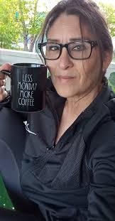 Loving summer with coffee and dogs