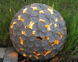 Galerie Keramik Blumen Keramik Gartenlicht