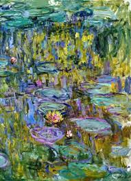 Throughout his long life, which spanned the years between 1840 and 1926, monet would progress from drawing amusing. Claude Monet Seerosen Kunstdruck Leinwandbild Gerahmtes Bild Glasbild