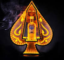 Amazon.com: Ace of Spades LED Champagne Bottle Display Shelf ...