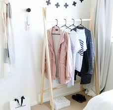 Portant Vetements A Faire Soi Meme Portant Vetement Meuble A Fabriquer Soi Meme Diy Penderie