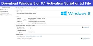 You save it as a batch file, name windows10.cmd. Window 8 Or 8 1 Activation Script Txt Download Best Windows 8 Activator