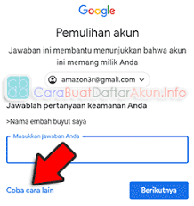 Cara memulihkan akun gmail dan lupa kata sandi Cara Memulihkan Akun Google Yang Dihapus Lupa Sandi