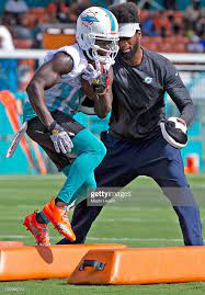 Miami Dolphins Wide Receiver Jakeem Grant Runs Through Drills During Miami Dolphins Wide Receiver Running