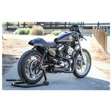 burly cafe solo seat tail section for harley sportster 2010 2016 スポーツスター カスタム スポーツスター バイク