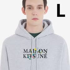 良好品 新品 現行品 MAISON FOX KITSUNE オーバーサイズパーカー FLOWER bn-sports.co.jp