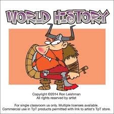 World History Cartoon Clipart