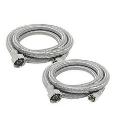 Fluidmaster Part # B1F20 - Fluidmaster 3/8 In. Compression X 1/2 In. F.I.P.  X 20 In. L Braided Stainless Steel Faucet Connector - Faucet Supply Lines -  Home Depot Pro