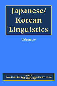Japanese/ Korean Linguistics