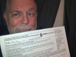 Received ham radio license in the mail