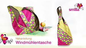 Weitere ideen zu taschen selber nähen, taschen nähen, selber nähen. Windmuhlentasche Nahen Video Nahanleitung Mit Schnittmuster Youtube