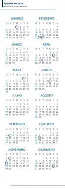 Cómo queda el calendario de feriados 2020. Ano Novo Tera 11 Feriados Nacionais Em Dias De Semana Campo Mourao Cidade Portal O Seu Portal De Noticias De Campo Mourao