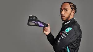 But it's only when he steps into a car which his girlfriend nicole Puma Unleashes The Fastest Shoes With Lewis Hamilton