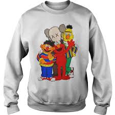 Take a look at the kaws x sesame street x uniqlo ut collection. Uniqlo Kaws X Sesame Street Family Shirt Hoodie And V Neck T Shirt