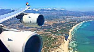 South African Airways Airbus A340 600 Beautiful Landing In Cape Town