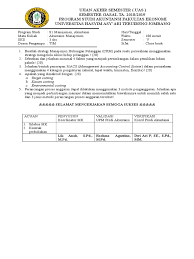 Maybe you would like to learn more about one of these? New Soal Uas Akuntansi Manajemen Docx