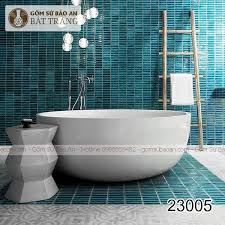 Gạch Mosaic Nhà Tắm Bát Tràng - 23005 - Gốm Sứ Bảo An