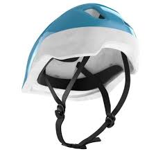 Le casque de vélo pour enfant est obligatoire jusqu'à 12 ans, et ce depuis mars 2017. Casque Velo Enfant 100 Bleu Decathlon