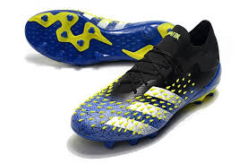 Adidas predator freak.1 low ag. Save Big On 2021 Adidas Predator Freak 1 Low Ag Blue Core Black White Yellow For Only 109 00
