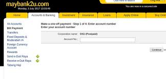 Ada 4 cara mudah untuk cek kuota internet pada kartu 3 (tri). Cara Bayar Bil Digi Online Syahrilhafiz Com