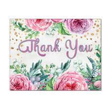 Maybe you would like to learn more about one of these? Floral Confetti Thank You Cards The Image Shop