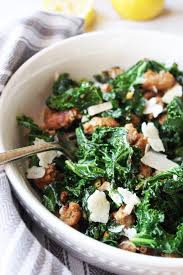 Parmesan chicken and kale sauté. Kale And Turkey Sausage Saute With Parmesan 21 Day Fix