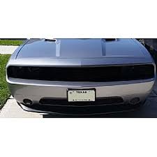 I dont yet see a way of removing either upper or lower grill to attach it from behind and put it. Trex 21416b Dodge Challenger Phantom Grille Black Out