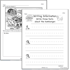 Plus, it's an easy way to celebrate each season or special holidays. Writing Worksheets For Creative Kids Free Pdf Printables Edhelper Com