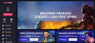 Woocasino 200 Free Spins 200 Eur Welcome Bonus Wfcasino