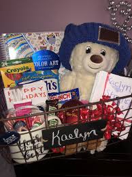 Birthday Gift Box Ideas For Girlfriend Kid Diy Birthday Gift Basket Christmas Ideas Gifts Girl Gift Baskets Christmas Gift Baskets