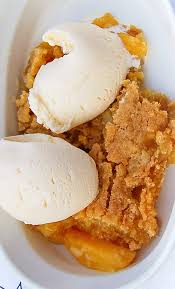 They're full of cinnamon and keywords: Easiest Peach Cobbler Ever Made With Cake Mix