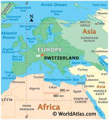 Switzerland, officially the swiss confederation is a mountainous country in central europe. Switzerland Maps Facts World Atlas