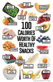 How Much Of These Healthy Snacks Rack Up To 100 Calories