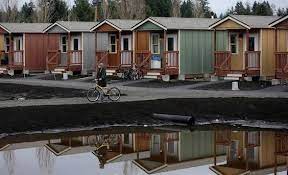 More Tiny Homes For The Homeless Now In Seattle Tiny House Community Tiny House Village Homeless Housing