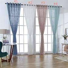 シアーカーテン オーダーカーテン uvカット 綿麻 オシャレ 生地 レースカーテン 1枚 シアーカーテン リビングルームのカーテン レース カーテン