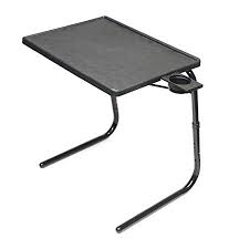 Amazon Com Table Mate Ii Folding Tv Tray Table And Cup Holder With 6 Height And 3 Angle Adjustments The Original Tv Tr Tv Tray Table Folding Tv Trays Tv Trays