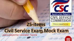 Civil Service Exam Sample Questions Youtube