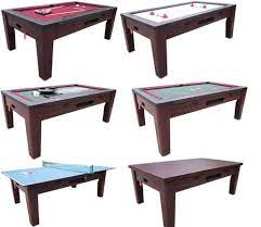 6 In 1 Combo Game Table Pool Air Hockey Ping Pong Roulette Poker Dining Walnut Multi Game Table Pool Table Dining Table Outdoor Pool Table