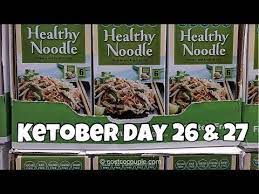 Buckwheat is a whole grain which makes these noodles higher in fiber than many other pastas. Ketober Day 26 27 Trying The 1 Carb Noodles From Costco He Did What Youtube