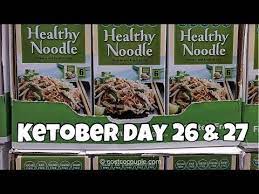 For more healthy recipes and expert diet advice go to www.healthyfood.com © healthy life media limited. Ketober Day 26 27 Trying The 1 Carb Noodles From Costco He Did What Youtube