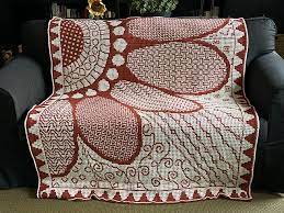 Floral harvest french modern diamond pattern floral woven tapestry throw new. Astrid S Flower Power Throw Pattern By Astrid Schandy Flower Power Crochet Throw Blanket Pattern