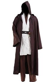 Cosplaysky Star Wars Jedi Robe Costume Obiwan Kenobi Halloween Outfit