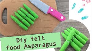 See more ideas about felt food, play kitchen, play food. How To Make Felt Asparagus Youtube