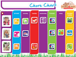Family Chore Chart Helping Your Kids Take Responsibility