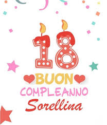 18 Buon Compleanno Sorellina Auguri Di Compleanno Buon Compleanno Fratello Buon Compleanno