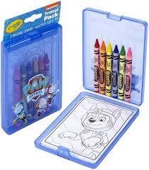 Crayola Paw Patrol Coloring Kit Travel Activity For Kids Ages 3 Paw Patrol Coloring Color Kit Gifts For Kids
