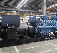 Mecca Power 2000-3000kVA 2000-2500kw Groupes Generators Mtu 20V4000 Series  Telecom Genset for Air Base