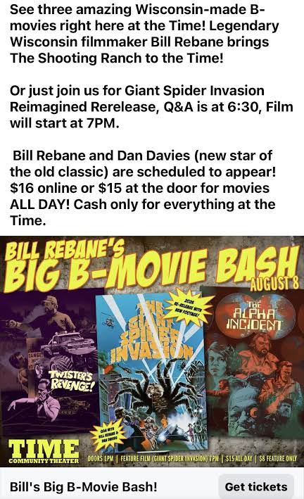 Twister's Revenge playing at a Bill Rebane marathon in Oshkosh :  r/RedLetterMedia
