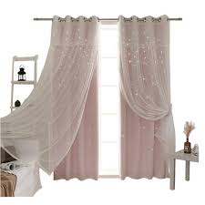 Bio druck toile polyester fun fenster gardinen mit verdunklungsfunktion. Nclon Prinzessin Vorhange Gardinen Europaische Licht Blockiert Reine Farbe Sterne Wohnzimmer Schlafzimmer Spitze Voile Vorhange Gardinen Rosa 1 Panel W200cm D210cm Bestellen